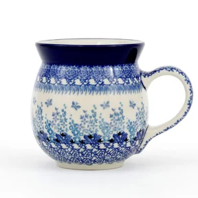 Kubek ceramiczny 073 <br> 3277X Kwiat ostróżki